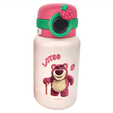 BEDDYBEAR 杯具熊 圈圈兒童保溫水壺 480mL, 圈圈草莓熊, 1個