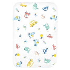 ilody 隔尿墊 恐龍汽車 表: 100%棉, 100 x 80cm, 1條