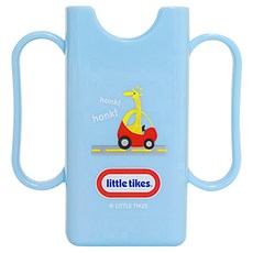 Little Tikes 長頸鹿款飲料塑膠杯架 125毫升, 藍色, 2個