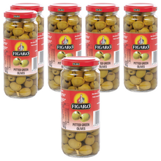 FIGARO 裴加羅 綠橄欖, 開胃小點 菜品提味, 340g, 6罐