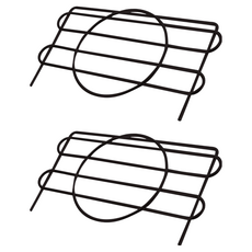 KI WISH 居家生活 圓圍籬, 黑色, 2個