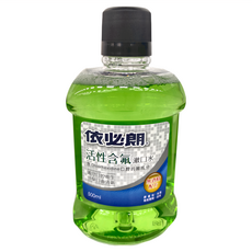 依必朗 活性含氟漱口水, 含Chlorhexidine抗菌成分, 500ml, 1瓶