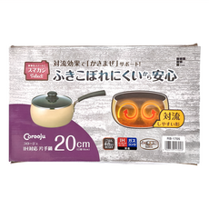 FREIZ 和平 Corooge IH爐適用單柄鍋 20cm, 35.3cm, RB-1705, 1個