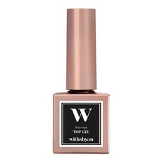 withshyan 免清鑽石美甲上層凝膠 無殘膠 不泛黃, 1瓶, 透明, 10g