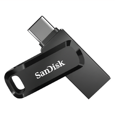 SanDisk 晟碟 公司貨 Ultra Go USB + Type-C 雙用隨身碟 DC3, 256GB, 1個