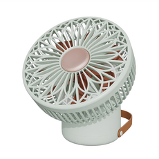 igrass 多功能擺頭照明風扇, IGS041, 杏仁白