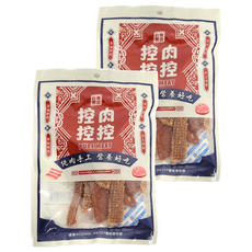 控肉控控 寵物肉乾 羊肉厚片, 純肉手工營養好吃,台灣製造, 80g, 2包