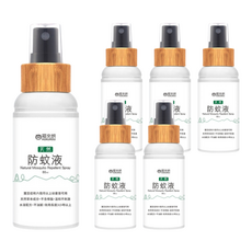 HUKUROU 福來朗 天然草本防蚊液 80ml, 嬰兒和六個月以上幼童皆可用, 6瓶