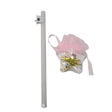 波波棒 塑料+電子元件 10入 尺寸:27*5 適用年齡：7歲以上, 1包, 星型 多色