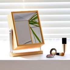 woodrohaus 無反轉桌面鏡, 木材 (HMS-9900W)