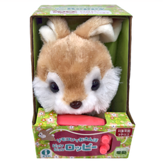 IWAYA 線控可愛兔，毛絨布ABS塑膠材質, 1個, Brown, 11.5cm