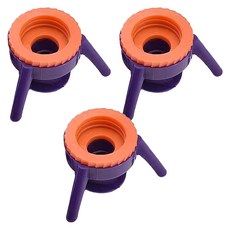 葉子小舖 倒立式瓶蓋架3入組, 顏色隨機, 1組