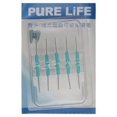 PuRE LiFE 寶淨 纖柔護齒可替換牙間刷毛 0.6mm, 10入, 1組