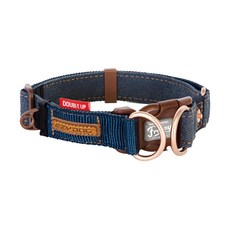 EZYDOG 雙環項圈, 丹寧色, 1個