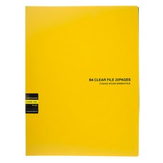 ECO Chungwoon Color Collector系列資料夾 B4 尺寸 20頁, 隨機出貨, 3個