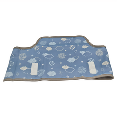 Skater 幼兒背帶胸前用防污墊 25 x 25 x 16cm, 藍色, 1個