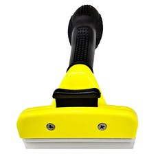 寵物夢工廠 一鍵除毛梳 L 15 x 10cm, 黃色 + 黑色, 1支