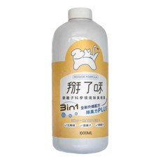DEODOR-FORMULA 掰了味 銀離子科學環境除臭噴霧 補充瓶 3合1全新升級配方 除臭力PLUS, 1L, 1瓶