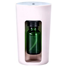 LifeShopping 行動無水精油擴香儀 簡約款 Type-C充電 72小時連續使用 三檔定時設計, CAAD0068PK, 粉紅色