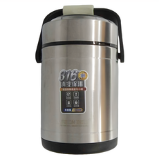 Green Bell 綠貝 316經典保溫提鍋, 真空保溫12小時, 大容量, GBS-599, 2L, 1個