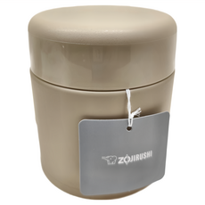ZOJIRUSHI 象印 不鏽鋼真空悶燒杯, 米色, 300ml, 1個