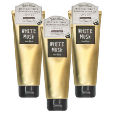 John's Blend 香氛髮膜 白麝香, Premium Care 秀髮保濕, 200g, 3條