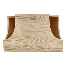 NPF 小寵天然木歌劇院 兔子屋 雙通道設計 100%松木製成 手工製作, 1個