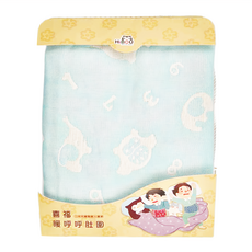 HiBOU 喜福 6重紗暖暖呼呼肚圍 日本棉 1-5歲適用
