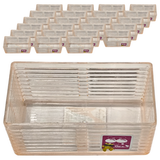 GIMI 吉米 7號水晶籃 容量0.4L, 13.6 x 6.9 x 5cm, 顏色隨機, 24個