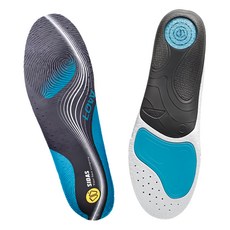SIDAS 3Feet 運動型鞋墊系列, 低足弓鞋墊, M, 1組, 黑藍色