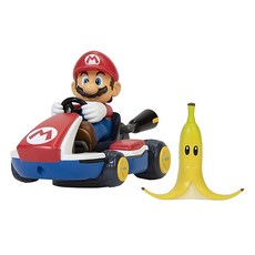 jakks PACIFIC 任天堂失控賽車 2.5吋, 款式隨機, 超級瑪利歐兒童玩具, 1個