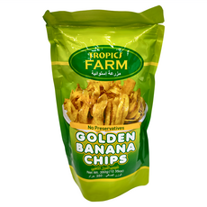 TROPICS FARM 香蕉脆片, 350g, 25包
