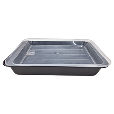 CHEFMADE 學廚 不沾長方盤 Set 烤盤帶蓋 WK9813, 1組