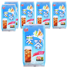 OSK 小谷穀粉 麥茶 52包 Set, 無咖啡因, 無糖, 無苦味, 8g, 6袋