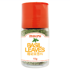 Macro 羅勒葉香料罐, 10g, 1罐