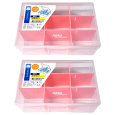 JUSKU 佳斯捷 田格格置物盒 #1, 顏色隨機, 2個