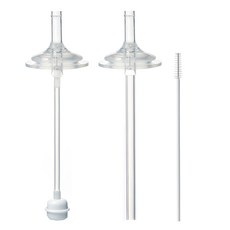 hibee吸管/重力球吸管 第二階段混合型替換吸管組 100%韓國製造, 單色, 1組