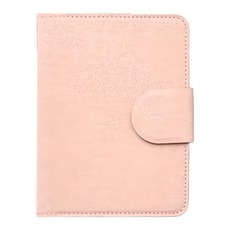 LHiDS 磁吸護照套 仿皮革, 140 x 112mm, 春日玫粉