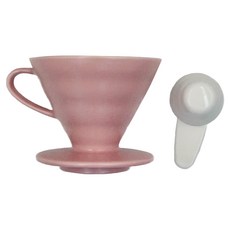 HARIO 好璃奧 V60 02彩虹磁石濾杯, VDC-02-MPI-EX 迷霧粉 1~4杯, 1盒, 1~4杯