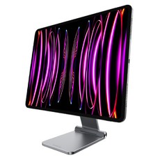 MAGEASY FLIPMOUNT 磁吸iPad支架 10.9吋 iPad Air 2020~2022/11吋 iPad Pro 2018~2022, 太空灰, 1個