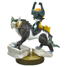 Nintendo 任天堂 amiibo 公仔 狼化林克 薩爾達傳說系列, 1個
