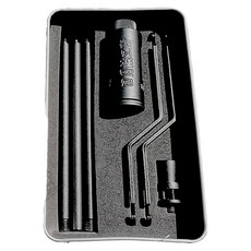 日月鉄工所 Light base 夾式燈座, 黑色, 1個