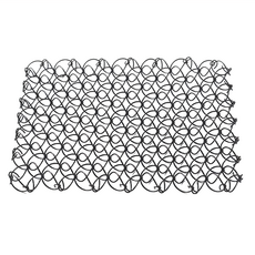 ISE MOUNT 小島嶼山 不鏽鋼隔熱墊, 304不鏽鋼材質, 黑色, 17.5cmx17.5cm, 1個