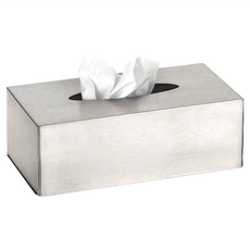 kela 壁掛式不鏽鋼面紙盒, 26 x 13.5 x 9cm, 霧銀, 1個