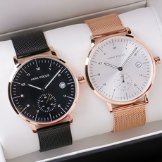 RADIANT STAR 璀璨之星 愛之禮明日之詩1+1期顯示情侶對錶禮盒