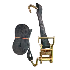 貨物綑綁帶, 滌綸材質, 長度1m-8m, 寬度25mm/4mm, 拉緊器/按扣式, 單個布猴, 5m x 38mm, 1條