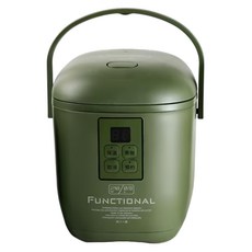 LOHACAMP 樂活不露 3人用 189 x 171 x 204mm 900ml 戰術綠 家用電子鍋, EP-301