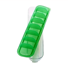 冷凍食物分裝盒 240ml (30ml X 8格) BPA Free 澳洲QUBIes, 綠色, 1個