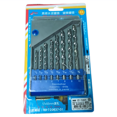 東久 鑽頭組 - 高碳鋼水泥鑽頭, 8支