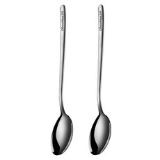 瑞典廚房 加厚 304不鏽鋼 點心匙2件組 S(17cm), 1組, 湯匙 2支, 銀色